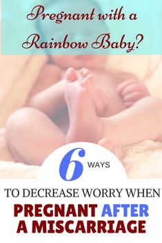 a baby laying on top of a bed with the title 6 ways to prepare worry when pregnant