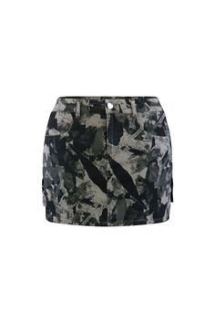 Mini camouflage skirt with shorts lining attached Front zipper closure Runs true to size Girl Camo, Camo Skirt, Skirt With Shorts, Wild Girl, Camo Girl, Aaliyah, Front Zipper, Camouflage, Camo