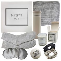 MysttBox - Home SPA Gift Basket for Women - Pamper yourself or a loved one with high-quality items designed to promote relaxation and self-care. Great for a get well package, thinking of you gift, or Mother's Day gift. Affordable Gift Baskets, Gift Basket For Women, Relaxation Gift Basket, Best White Elephant Gifts, Gift Baskets For Women, Sandalwood Scent, Spa Gift Basket, Get Well Soon Gifts, Relaxation Gifts