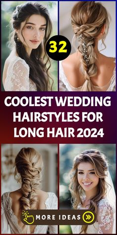 Romantic Wedding Hairstyles, Elegant Wedding Hairstyles, Glamorous Curls, Long Haircuts With Bangs, Romantic Waves, Elegant Updos, Traditional Hairstyle, Romantic Curls, Romantic Updo