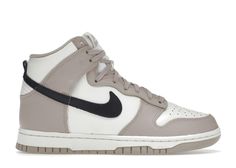 Nike Dunk High Fossil Stone (Women's) Dunk High Fossil Stone, Nike Dunk Low Sp, Dunks Outfit, Brown Womens Shoes, Nike High Tops, Preppy Shoes, Nike High, All Nike Shoes, Nike Dunk High