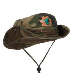 Maple Hiking Shoes Patched Hunting HatMade of 40% Polyester, 60% Cotton.Available in 3 sizes; M, L and XL.Fitted with an inner sweatband.Adult/Unisex.Crown measures 3 1/4 inches deep.Brim measures 2 1/2 inches wide.Hand washable.Imported.BUCKET Hiking shoes on maple embroidered patch is featured on the front side.Flexible crown.2 air circulation holes placed on both sides.Comes with an adjustable chin strap.Snap buttons on both sides of brim.Brim is flexible.Easy to pack.Our hiking shoes bucket Unisex Crown, Hunting Hat, Big Hat, Outdoor Hats, Air Circulation, Patch Design, Custom Hats, Embroidered Patch, Hat Making