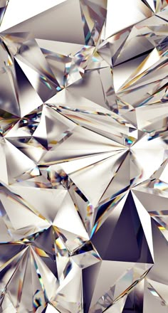 an image of many shiny diamonds in the air