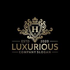 luxurious logo design for luxury company