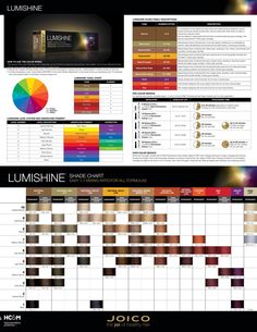 Redken Color Fusion Chart, Joico Color Chart, Joico Lumishine Formulas, Joico Formulas, Redken Color Chart, Lanza Hair Color, Demi Permanent Hair Color, Joico Hair Color, Hair Color Swatches