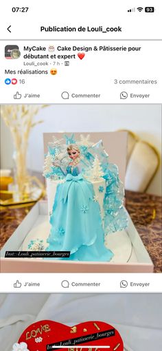 an image of a cake in the shape of a princess