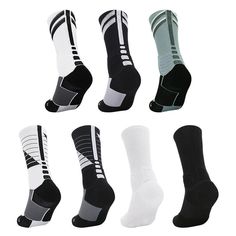 【High Quality Training Cushioned Socks】 It's not easy to deform or pilling, durability, thickness, comfortability and smoothness. 【Athletic Ankle Socks】Foot side has a breathable mesh design, using advanced weaving technology. Moisture wicking, deodorant and smell free. Moisture can be discharged, keeping your feet dry and cool. The best sport socks for your running shoes, tennis shoes, or other sports shoes. Idea for hiking, walking, running, camping, mountaineering, mountaineering, backpacking Sporty Compression Breathable Socks, Comfortable Anti-odor Socks For Sports Events, Breathable Comfortable Socks For Sports Events, Non-slip Sporty Winter Socks, Non-slip Winter Sporty Socks, Breathable Comfortable Socks For Gym, Breathable Comfortable Gym Socks, Breathable Compression Sports Socks, Anti-odor Sports Socks For Winter