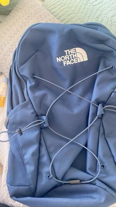 College Backpack Aesthetic, Blue Backpacks, North Face Jester Backpack, The North Face Jester, Jester Backpack