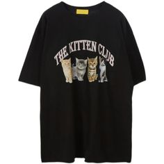 Vintage Kitten, Png Shirt, T Shirt Png, Aesthetic Shirts, Aesthetic Clothing, Shirt Png, Club Shirts, Shirt Store, Oversized T Shirt