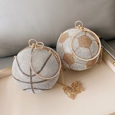 Luxury Bling Basketball Purse Bling Basketball, Basketball Wedding, Mini Hand Bag, Hand Bags For Women, Rhinestone Clutch, Party Purse