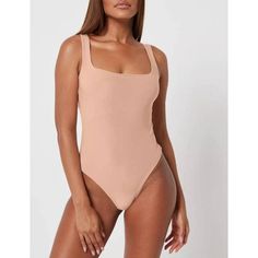 Sculpted Seam Free Scoop Neck Bodysuit Sand Us Va Size 6 M6 Beach Bodysuit With Square Neck And Stretch Fit, Beach Bodysuit With Square Neck And Lined Body, Stretch Bodysuit With Square Neck For Beach, Beach Bodysuit With Square Neck And Stretch, Square Neck Stretch Bodysuit For Beach, Square Neck Lined Bodysuit For Beach, Square Neck Bodysuit For Beachwear, Square Neck Beachwear Bodysuit For The Beach, Solid Color Square Neck Swimwear For Spring