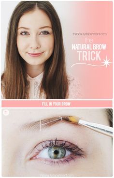 This little brow trick is genius! Full tutorial just went up on thebeautydepartment.com! (Or click twice on this picture!) Brow Hacks, Eyebrow Shapes, Eyebrow Threading, Natural Brows, Beauty Kit, Oily Hair, Ingrown Hair, How To Apply Makeup, Liquid Eyeliner