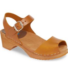 MIA 'Anja' Clog Sandal (Women) | Nordstrom Work Shoes Women, Shoes Photography, Western Boots Women, Buy Shoes Online, Clog Sandals, Wooden Heel, Nike Roshe, Womens Shoes High Heels, Vans Sneakers