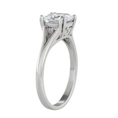 This gorgeous Contessa Di Capri Cushion Cut Ring is a must add to your fine jewelry collection.Click on this JEWELRY & WATCHES GUIDE to learn about fit, styles, materials and more! RING DETAILS Setting: prong 7mm Metal: sterling silver Plating: rhodium Finish: polished Packaging: boxedSTONE DETAILS Stone type: cubic zirconia 7x7mm Center stone weight: 2 1/10 ct. Total weight: 2 1/10 ct. Shape: cushion cut Clear Gemstones may have been treated to enhance their appearance. Special care may be requ Vintage Style Outfits Retro, Outfits Retro, Cushion Cut Ring, Fine Jewelry Collection, Vintage Style Outfits, Cushion Cut, Polished Nickel, Stone Color, Cubic Zirconia