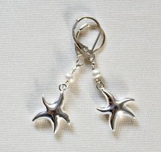 Silver Starfish Earrings,Pearl Starfish Wedding,Mothers Day form Daughter,Mothers Day from Husband,Mothers Day from Son,Kids,Beach Wedding by LeaningTreeDesigns on Etsy White Starfish Charm Earrings For Gift, White Starfish Charm Earrings As Gift, White Starfish Charm Earrings, Starfish Earrings With Star Charm As Gift, Starfish-shaped Earrings With Star Charm For Gift, White Starfish Charm Star Earrings, Starfish Shaped Nickel-free Earrings For Gifts, Starfish-shaped Nickel-free Earrings For Gifts, Starfish Nickel-free Earrings For Gift