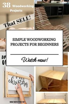 woodworking projects for beginners that are easy to make and great for home decor