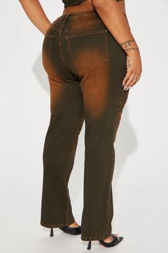 The Passing Through Stretch Straight Leg Jeans in brown are the perfect addition to your wardrobe. With a full length and high waisted rise, these skinny jeans are both stylish and comfortable. The brown color adds a touch of warmth to any outfit, making these jeans a must-have for any fashion-forward individual. Whether you're meeting friends for brunch or running errands, these versatile jeans will be your go-to choice. Available In Brown. Pair With Passing Through Racerback Denim Top Straight Meeting Friends, Outfit Making, Brown Fashion, Denim Top, Running Errands, Brown Color, Straight Leg Jeans, Leg Jeans, Fashion Nova