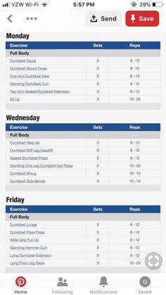 an iphone screen showing the daily schedule for each team, and their time to play