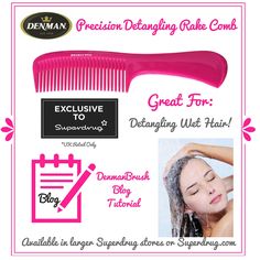 Ways To Use Denman Brush, Denman Brush Tutorial Wavy Hair, How To Use The Denman Brush On Curly Hair, Denman Brush Curls, Denman Brush Wavy Hair, Personal Care, Beauty