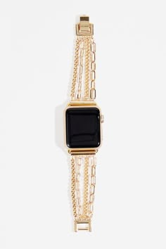 Get ready to add some serious style to your Apple Watch with our Layered Apple Watch Band! This trendy and fun accessory is the perfect way to upgrade your look and stand out from the crowd. Whether you're a tech enthusiast, a fashionista, or just someone who loves to stand out from the crowd, this Layered Apple Watch Band is the perfect accessory for you. It's the perfect way to add some personality to your Apple Watch and make it truly your own. Cute Apple Watch Bands, Apple Watch Bands Women, Gold Apple Watch, Preppy Jewelry, Jewelry Accessories Ideas, Jewelry Essentials, Stacked Jewelry, Jewelry Lookbook, Watches Women Fashion