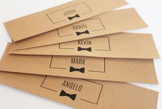 Personalized sock labels for your groomsmen, wedding party, or special friend!Product details:- Listing is for (1) sock label. You can increase quantity by adjusting the quantity amount. - Kraft Brown Paper with Black Ink- Will fit any pair of socks!- Clear stickers included to attach label around socks!Customize with the names of your Groomsmen, add a special note, or do both!- Include the Names or special message you would like on the sock label in the personalization section.- No limit to tex Groom Socks, Groomsmen Socks, Wedding Socks, Groomsmen Wedding, Personalized Socks, Wedding Gift Boxes, Bride And Groom Gifts, Custom Socks, Groomsmen Gifts