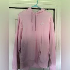 Never Worn, Size Large, No Tags Nike Jacket Outfit, Pink Nike Hoodie, Pink Nike, Jacket Outfit, Teddy Jacket, Pink Nikes, Nike Pink, Nike Hoodie, Christmas Wishlist