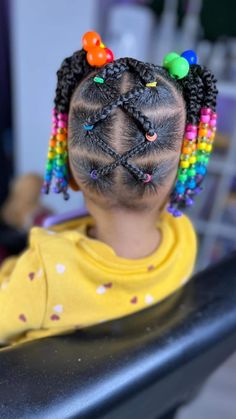 Black Baby Girl Hairstyles, Kid Braid Styles, Toddler Hairstyles Girl, Natural Hairstyles For Kids, Girls Natural Hairstyles