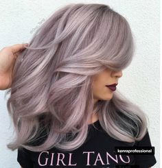 Hair Color Plum, Guy Tang, Lilac Hair, Lavender Hair, Belek, Hair Summer, Hair Shows, Hair Color And Cut, Pastel Hair