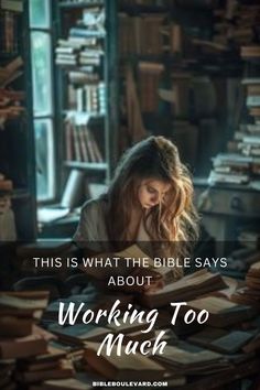 What Does the Bible Say About Working Too Much? Working On Sunday, Getting Baptized, Best Bible Verses, Perfectionism, Independent Women, Life Purpose, Trust God, The Bible, Bible Study