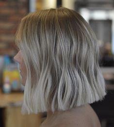 Blunt Blonde Balayage Bob Trendy Short Hair For 2023, Lived In Short Hair, Straight Edge Bob, Arbonne Meals, Black Lob, One Length Haircuts, Blonde Balayage Bob, Haircut 2022, Balayage Bob