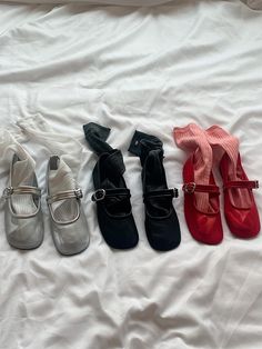 Composition : Outsole: 1cm  / Insole : 3cm+Latex / Upper: MeshColor : Black, Silver, RedCountry of Origin : China Ballet Flats Bow Wide Toe Box, Mesh Ballet Flats, Spring Mesh Ballet Flats, Goth Ballet Flats, Worn Out Ballet Shoes, Ballet Core, Ballet Flat, Shoes Shoes, Types Of Shoes