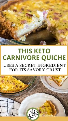 This Keto Carnivore Quiche Uses a Secret Ingredient for its Savory Crust Carnivore Keto Recipes, Carnivore Quiche, Hip2keto Recipes, Carnivore Breakfast, Carnivore Keto, Keto Quiche, Maria Emmerich, Keto Carnivore, Carnivore Recipes