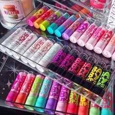 Your collection will last you a lifetime, but you’re still buying more. | 27 Things Every Lip Product Addict Knows To Be True Penyimpanan Makeup, Lip Balm Collection, Lip Gloss Collection, Baby Lips, Lip Smackers, Makeup Rooms, Halloween 2020, Makeup Storage, Pink Lips