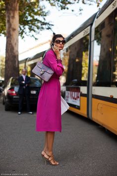 Giovanna Battaglia Shirtdress Outfit, Mode Rose, Giovanna Battaglia, Stockholm Street Style, Milano Fashion Week, Style Crush, Fashion Editor, Fashion Mode