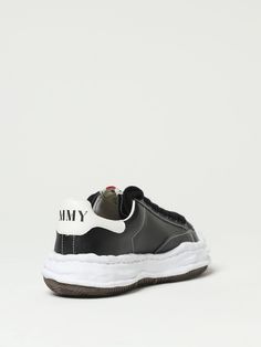 Sneakers MAISON MIHARA YASUHIRO Men color Black Maison Mihara Yasuhiro, Maison Mihara, Sneakers For Men, Italian Fashion Designers, Black Sneakers, Italian Fashion, Low Top, Black Color, Shoes Mens