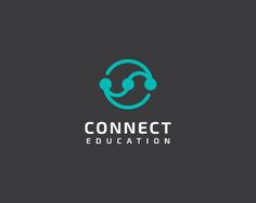 connect education logo on a dark background