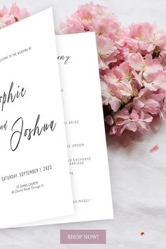 Order Of Service Catholic Wedding Template