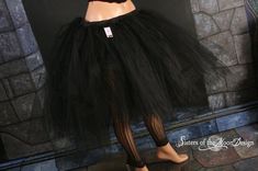 Virgin Black Romance tutu skirt trash dance extra poofy knee length Adult  petticoat gothic bridal - Halloween Stretch Tulle Petticoat, Stretch Tulle Petticoat For Halloween, Black Fitted Gothic Petticoat, Halloween Fitted Tulle Petticoat, Black Tulle Petticoat For Costume Party, Black Stretch Tulle Petticoat, Black Tulle Petticoat For Wedding, Wedding Black Tulle Petticoat, Black Wedding Petticoat