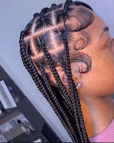 Bad Hairstyles, Fluffy Edges, Braided Hairstyles For Black Women Cornrows, Edges Hair