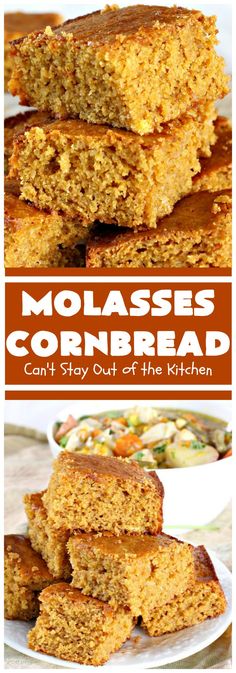 molassses cornbread can't stay out of the kitchen