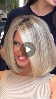 61K likes, 488 comments - cortesdedivas on January 21, 2024: "Prettiest transformation 🫶🏼 @martafeschuk 📝@jhean.oficial". One Length Bob Hairstyles, 2024 Bob Hair, New Hair Color Ideas For Blondes, 2024 Hair Styles, Shoulder Length Blonde Bob, My Pins Saved, All Over Blonde Hair Color, Hair Transformation Videos, Hairstyles For Hair