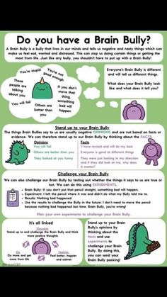 an info sheet describing how to use the brain