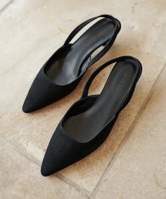 Suede Kitten Heel – Jenni Kayne Red Suede Heels, Jenni Kayne, Black Block Heels, Black Stilettos, Kitten Heel Pumps, Leather Mary Janes, Slingback Sandal, Kitten Heel, Leather Chain