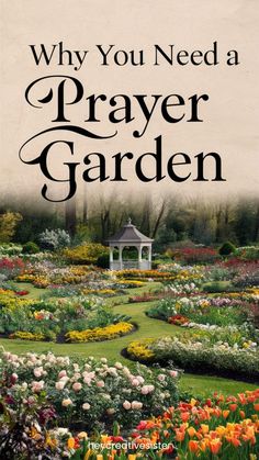 the cover of why you need a prayer garden