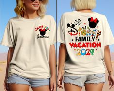 2024 Disneyland Family Vacation Shirts, Custom Disney Family Matching Tshirt, Disney Castle 2024 Shirts, Disney Family 2024 Trip Shirt - Etsy Family Vacation Shirts Disney, Disney Family Trip Shirts 2024, Disney Shirt Ideas Family Vacations, Disney Family Vacation Shirts 2024, Disney Family Trip Shirts, Disney Family Shirt Ideas, Disney Tshirts Family Vacations, Family Disney Trip Shirts, Family Tshirt Ideas