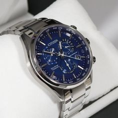 Luxury Chronograph Watch With Chronometer, Luxury White Chronograph Watch For Men, Affordable Silver Men's Chronograph Watch, Luxury Men's Digital Watch With Chronograph, Luxury Blue Watches With Analog Display, Luxury Silver Analog Display Watches, Luxury Modern Blue Watches, Luxury Silver Automatic Chronograph Watch, Luxury Metal Watch With Metal Dial