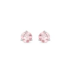 Top off your look with gold stud lab grown pink diamond earrings designed with a three-prong setting that lets light spill into blushing pink diamonds creating a subtle sparkle made to wear your way, every day. Each diamond is crafted to the highest standards and inscribed with an invisible mark of quality. Main | Centre Diamond Details:- Shape:-                ROUND Piece:-                  2 Weight:-              1.00 Carat Color:-                  FANCY PINK  Clarity:-                VS Setting Type:-   Prong The diamonds in jewelry are 100% natural in other words earth mined. our experienced craftsman cut and polished diamond after that casting fine jewelry. Presently our all jewelry is certified with an IGI lab certificate. Included:-  1. Luxury vintage-style jewelry box in wooden mat Luxury Brilliant Cut Pink Diamond Earrings, Pink Diamond Earrings Studs, Pink Brilliant Cut Diamond Earrings, Pink Brilliant Cut Earrings In Fine Jewelry Style, Pink Brilliant Cut Round Diamond Earrings, Pink Diamond Earrings With Prong Setting, Pink Round Diamond Earrings, Pink Round Cut Earrings For Formal Occasions, Pink Diamond Earrings With Prong Setting For Anniversary