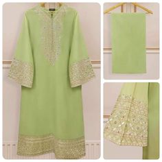 "Two piece fine pima fully embroidered shirt with pant   shirt length: \"47\" pant fabric:\"lawn" Green Palazzo Set With Dabka Work In Mulmul, Green Naqshi Churidar For Eid, Semi-stitched Pista Green Kurta With Naqshi Detail, Bollywood Style Pista Green Kurta With Naqshi, Unstitched Pista Green Kurta With Dabka Work, Unstitched Palazzo Set In Pista Green With Dabka Work, Elegant Pista Green Kurta With Naqshi Detailing, Festival Green Lawn Suit With Naqshi Embroidery, Elegant Pista Green Kurta With Naqshi