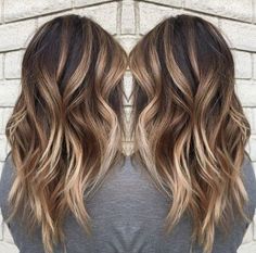 Blonde Ends, Hair Color And Cut, Brunette Hair, Great Hair, Hair Skin, Beach Waves, Ombre Hair, Brunette Hair Color