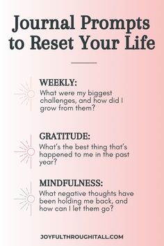 life reset journal prompts, journal prompts to reset your life, questions to reset your life Mindfulness Journal Prompts, Daily Journal Prompts, Deep Questions, Vision Board Inspiration, Mindfulness Journal, Positive Quotes Motivation, Positive Quotes For Life, Positive Self Affirmations, Self Motivation